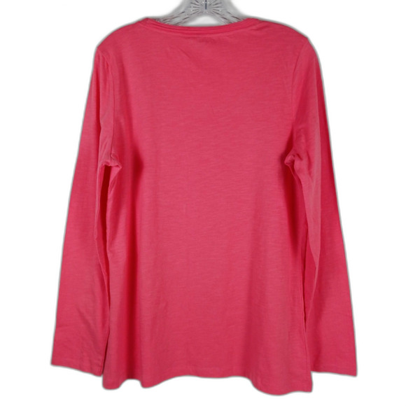 Kiara XL Long Sleeve Embellished Pullover Pink New - Picture 3 of 10